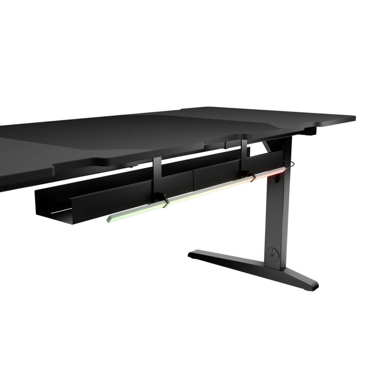 Thumbnail 1 de Genesis Holm Modular Mesa Gaming de 180 cm con iluminación LED y altura regulable