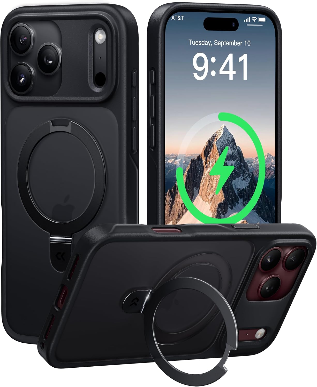 Detalle de CASEKOO Ultra-Magnetic Stand for iPhone 17 Pro Max 6.9"
