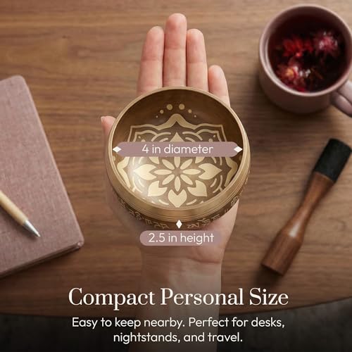 Detalle 2 de Silent Mind Tibetan Singing Bowl Set