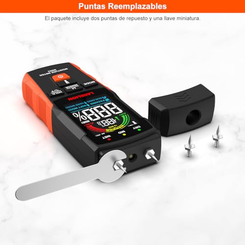 Thumbnail 7 de LASELION MS03 Medidor de Humedad 2 en 1 📏