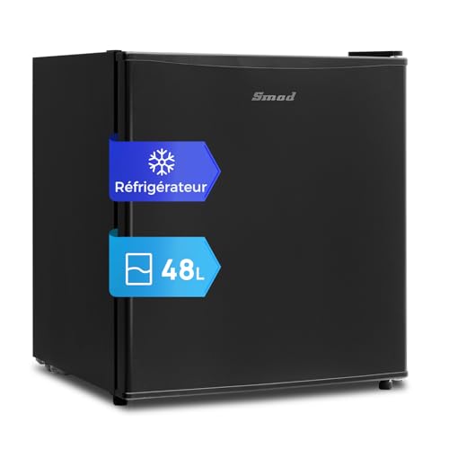 Detalle de Smad Mini Frigo 48L — Réfrigérateur compact 45L utiles, porte réversible et plage 0–10°C