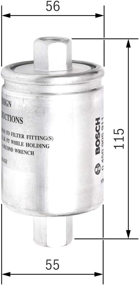 Thumbnail 1 de Bosch F5911 Filtre à Carburant Essence – Sépare les Particules du Carburant et Protège le Système d'Injection