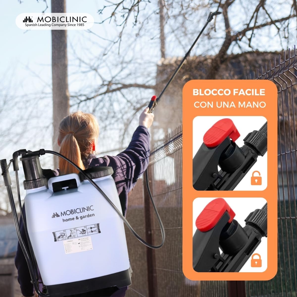 Thumbnail 6 de Mobiclinic® Pompa a Pressione Manuale 16 L