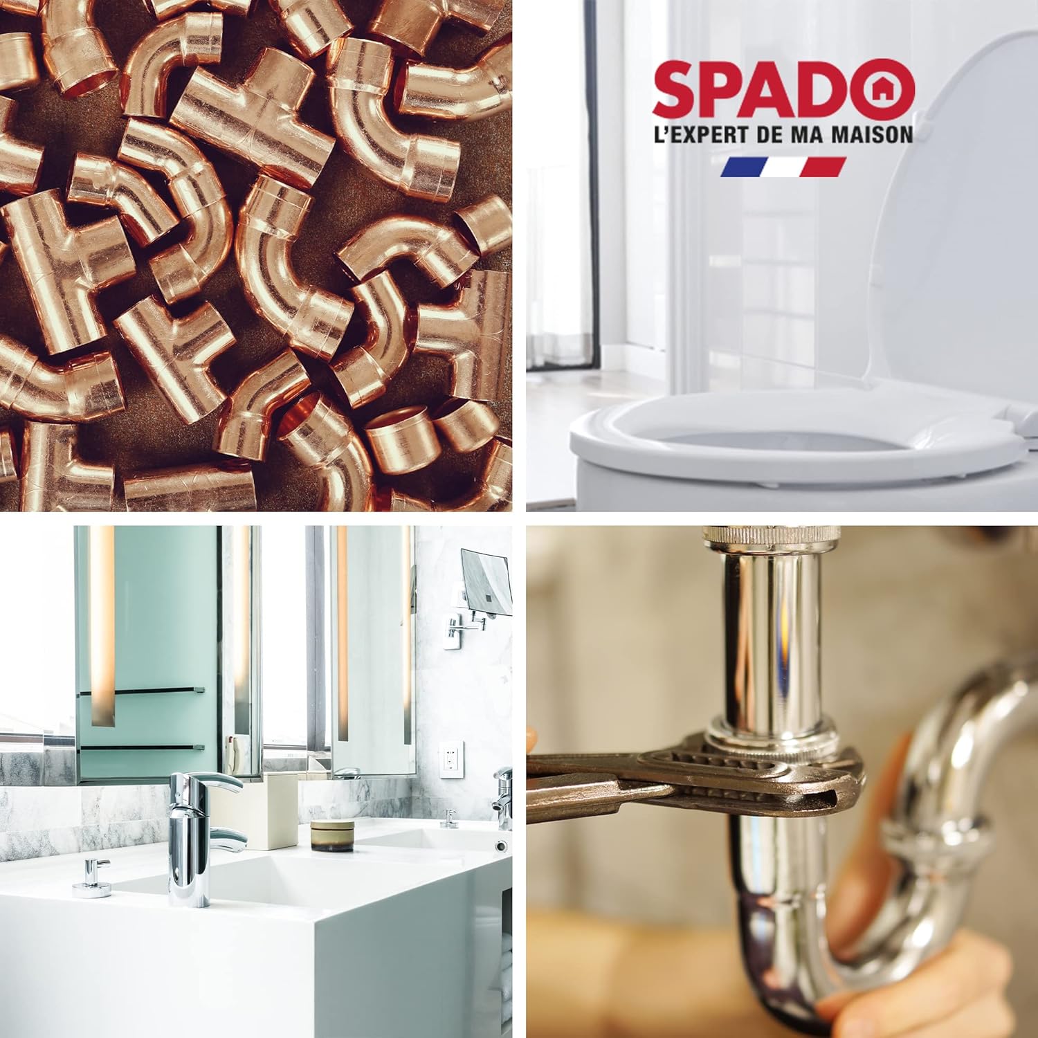 Thumbnail 2 de SPADO Activateur & débloqueur fosses septiques & toutes eaux – 500 g, poudre biologique fabriquée en France
