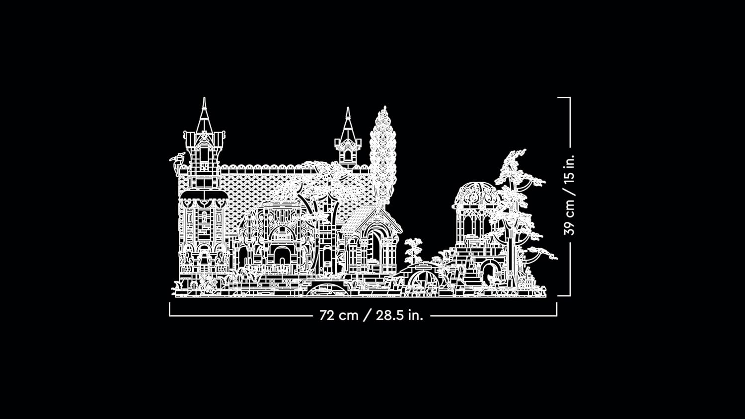 Thumbnail 6 de LEGO Icons Der Herr der Ringe: Bruchtal (10316) – Modellbau-Set für Erwachsene mit 15 Minifiguren