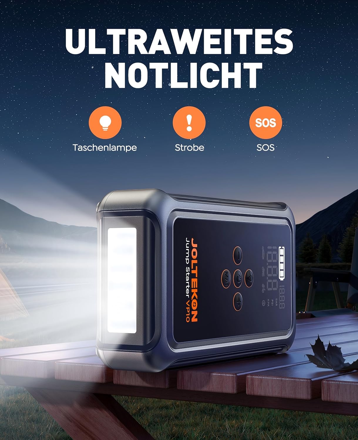 Thumbnail 3 de Joltekon 5000A Starthilfe Powerbank 12V für Pkw
