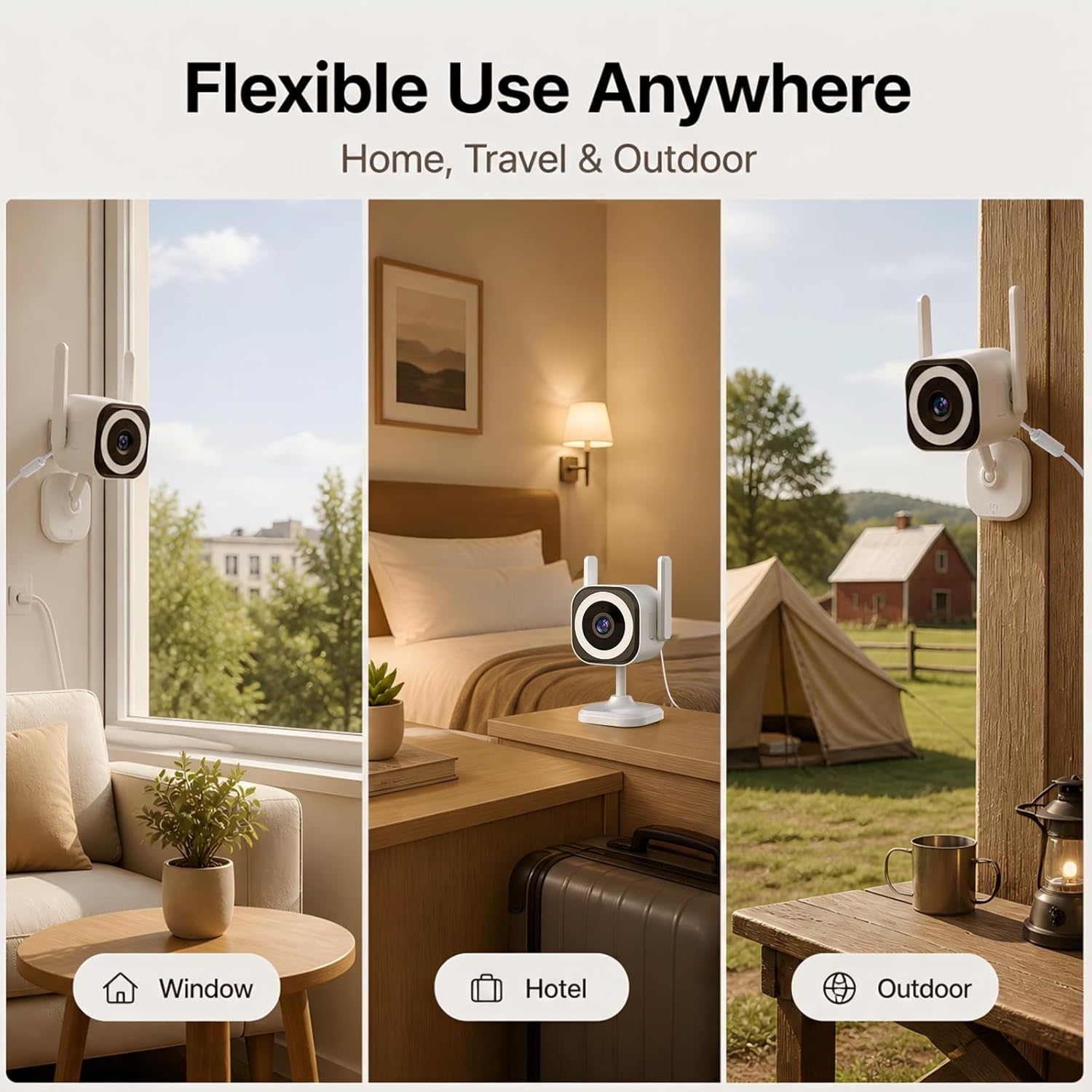 Thumbnail 6 de 2K Outdoor Security Camera 2K, IP66 CCTV