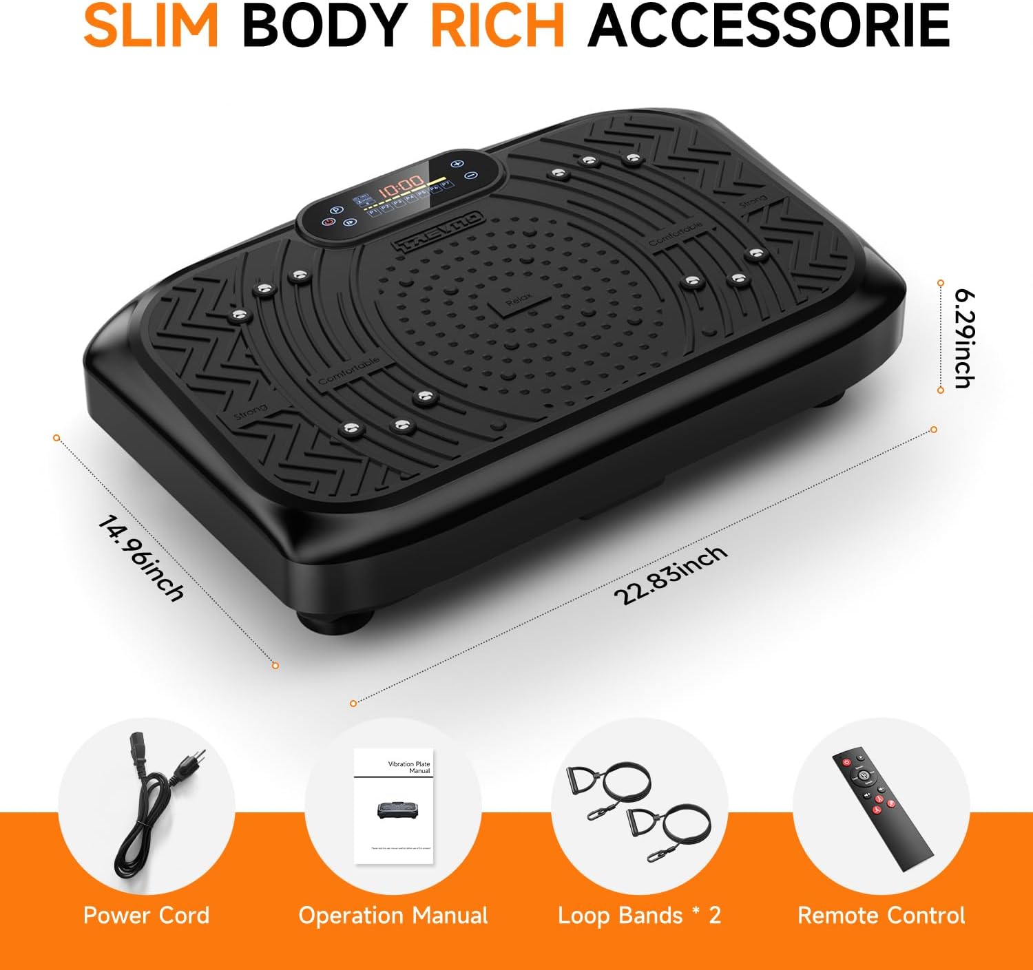 Thumbnail 6 de TAEVNO Vibration Plate, 450 lb Capacity