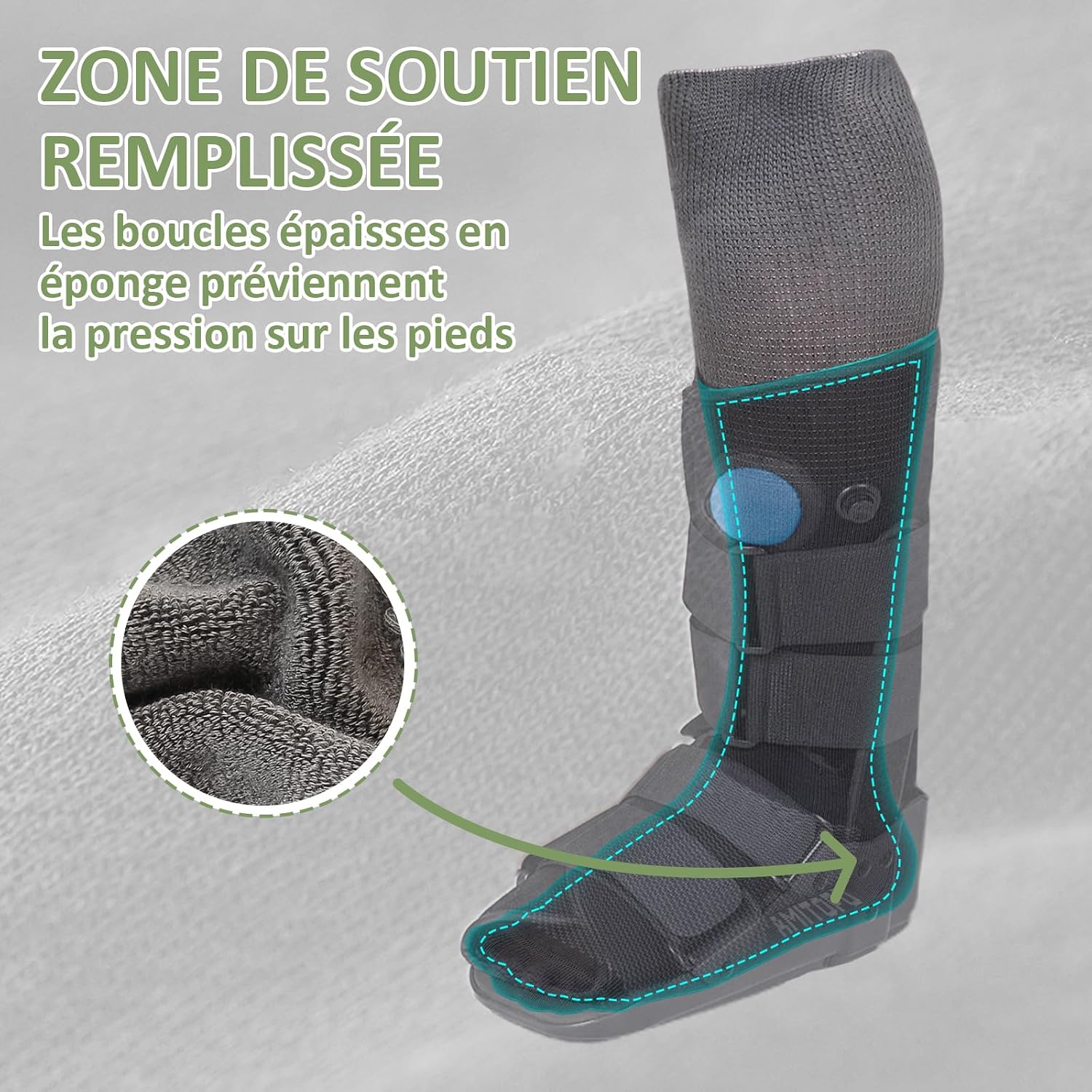 Thumbnail 4 de LOFIR Chaussettes Diabétiques Hautes 39-42