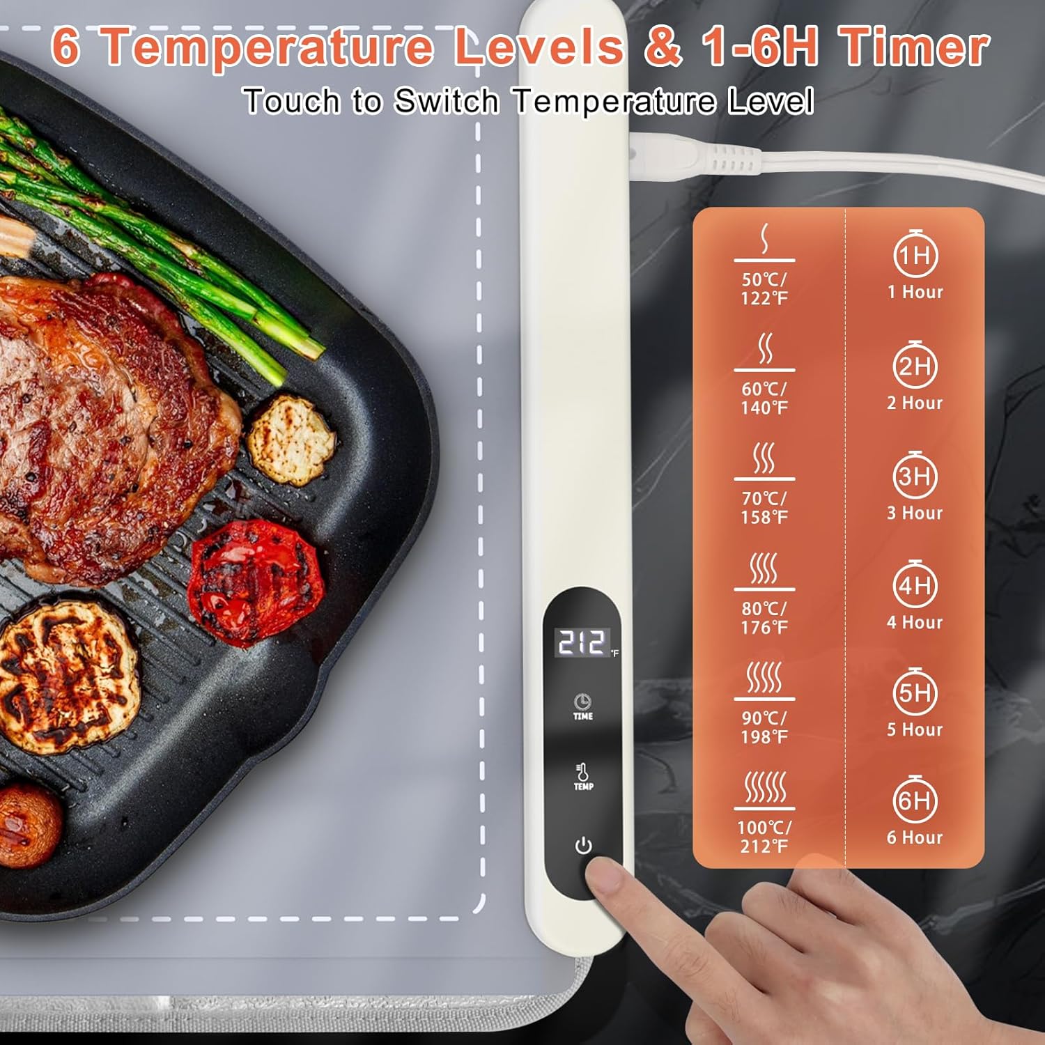 Thumbnail 3 de FYY Extra Large Warming Mat 450 W
