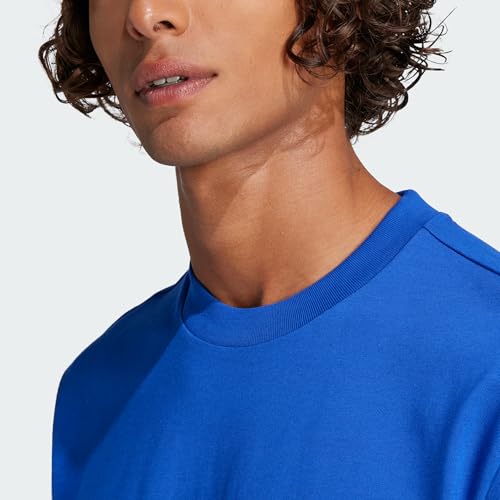 Thumbnail 7 de adidas Hombre Essentials Small Logo Single Jersey Shirt (XL) – Team Royal Blue/Black