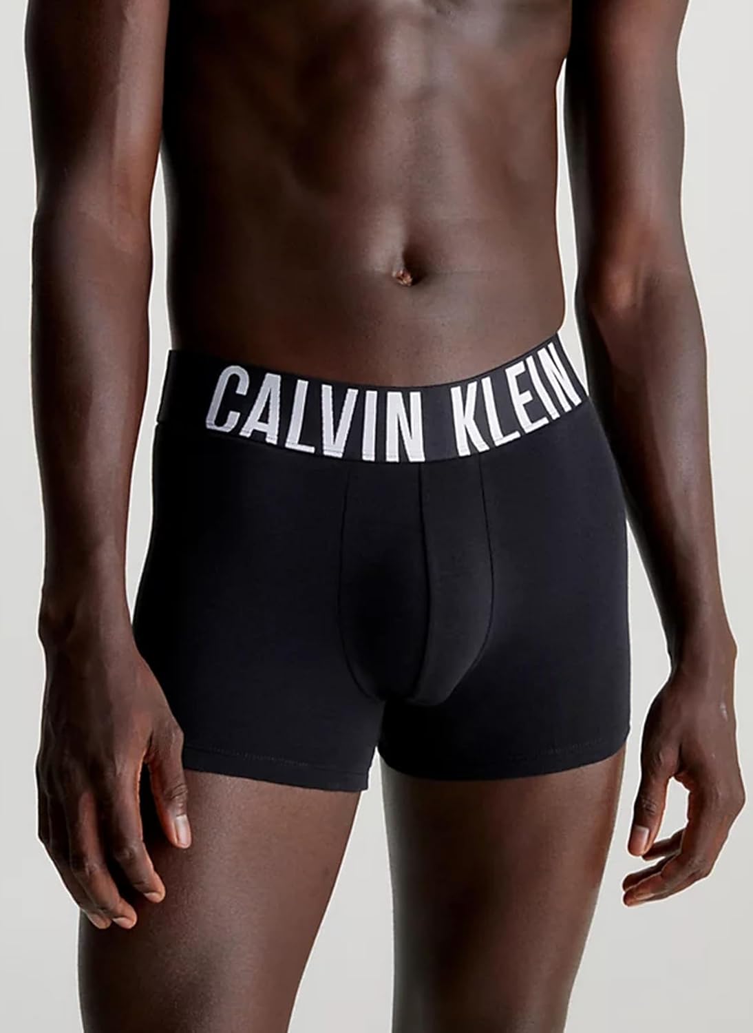 Detalle de Calvin Klein Mens 'Intense Power' Trunk (3-Pack) – Practical everyday comfort
