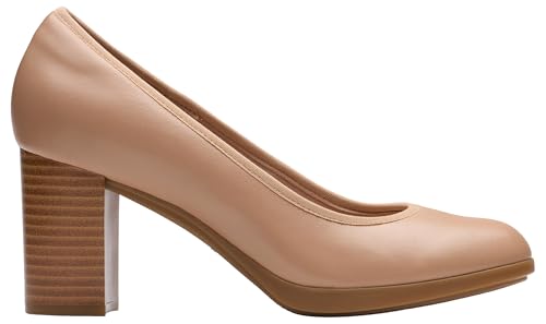 Detalle de Clarks Bayla Carly mujer, beige cálido talla 39 👠
