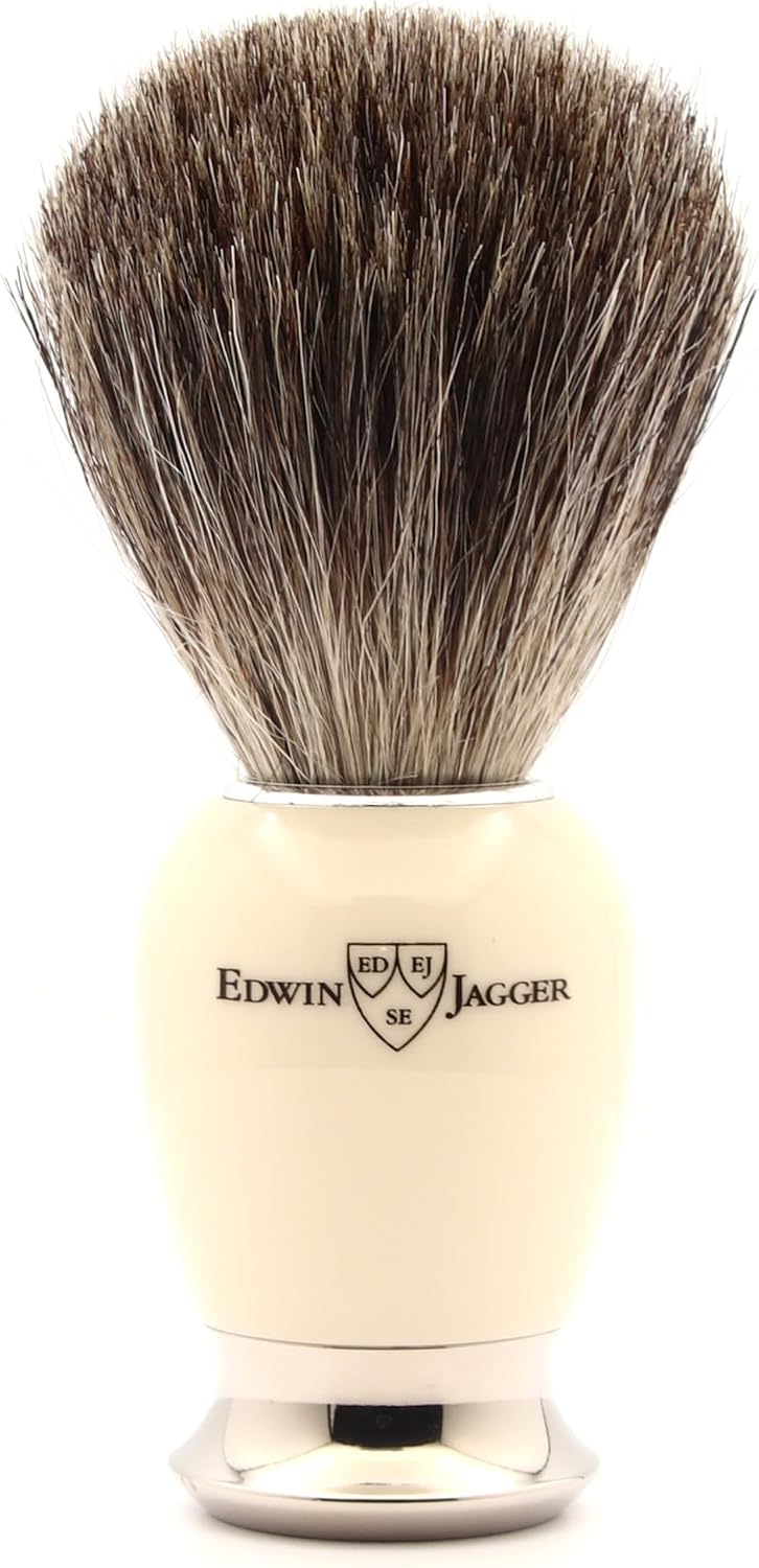 Thumbnail 6 de Edwin Jagger 81SB582AMZ Pure Badger – pędzel do golenia, włosie borsuka 21 mm