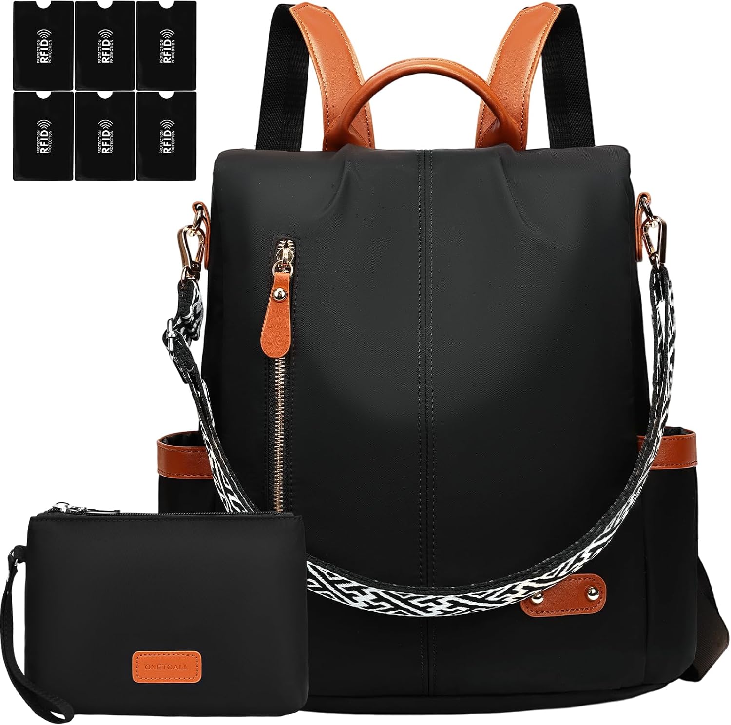 Imagen de ONETOALL Bolso Mochila Mujer Antirrobo en OfertitasTOP