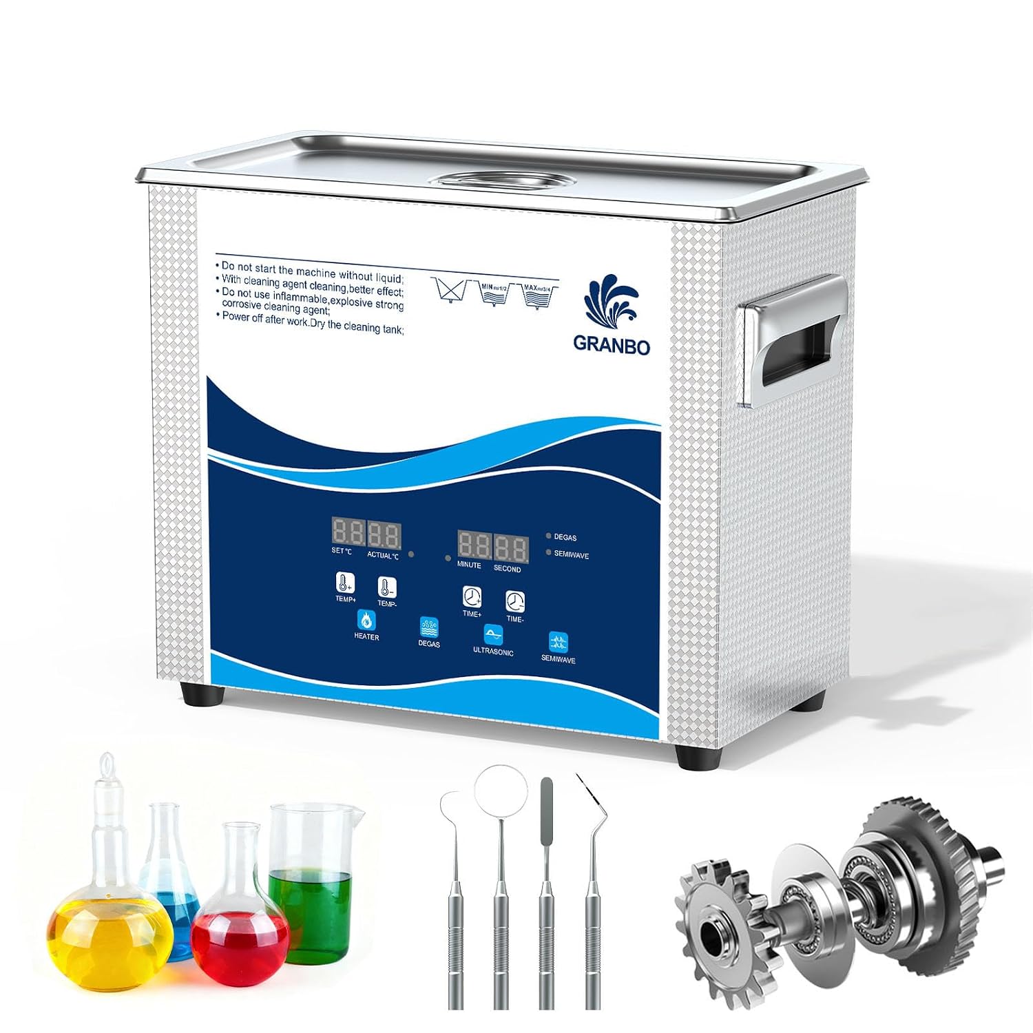 Detalle de Granbo Ultrasonic Cleaner 4.5L