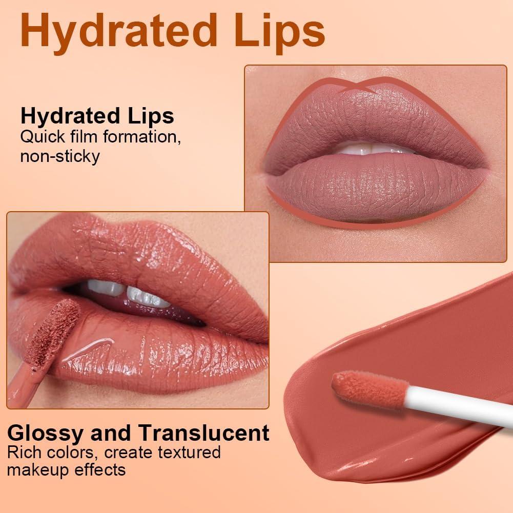 Detalle de LOPHE Rossetto Liquido 12 Pezzi – Kit Labbra Opaco a Lunga Durata (6 Lucidalabbra Liquid Matte + 6 Pencil Lip Liner)