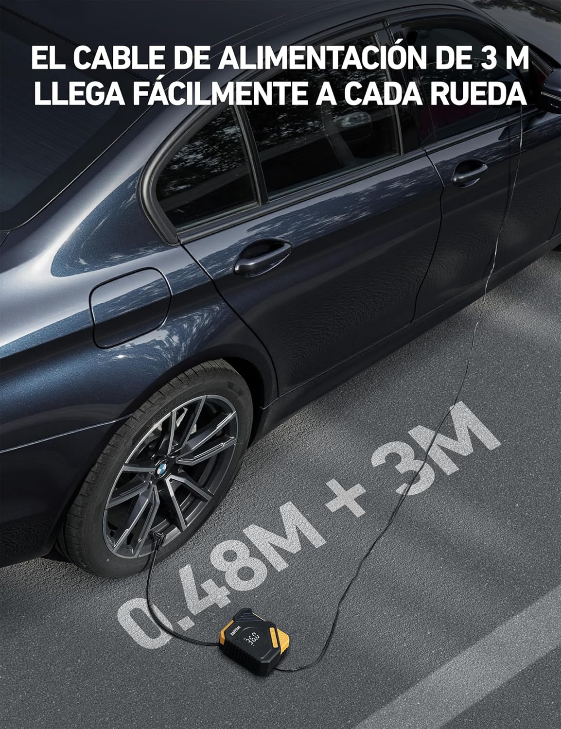 Thumbnail 6 de AstroAI Inflador Ruedas Coche Digital 150 PSI