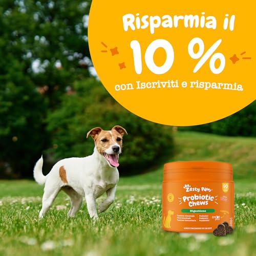 Thumbnail 8 de Zesty Paws Probiotici per Cani – 90 Bocconcini: benessere digestivo e supporto immunitario