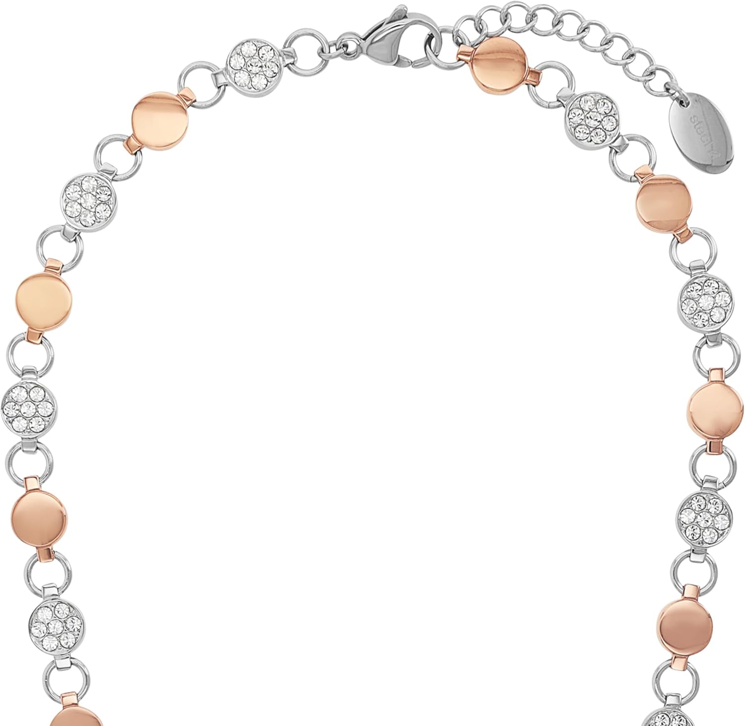 Thumbnail 3 de s.Oliver Collar de acero inoxidable con cristal