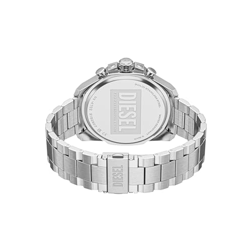 Thumbnail 4 de Diesel Mega Chief Slim DZ4702 48mm Silver-Tone Stainless Steel Watch