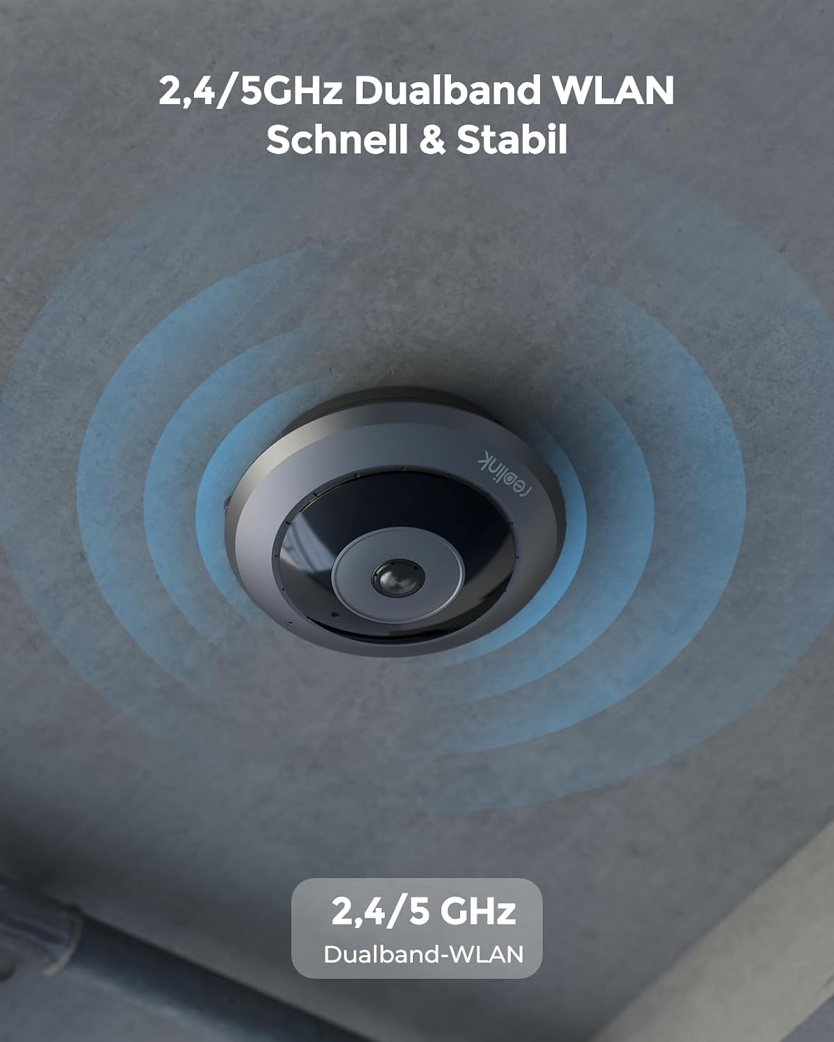 Detalle 1 de Reolink 6MP WLAN Panoramakamera 360°