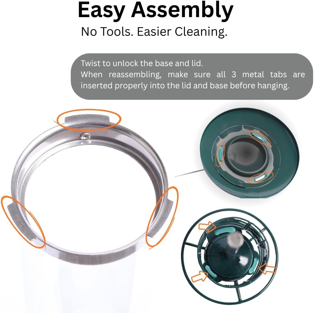 Detalle de Squirrel proof bird feeders | STOPS-RAT, PIGEON, SQUIRREL by PROVIDE