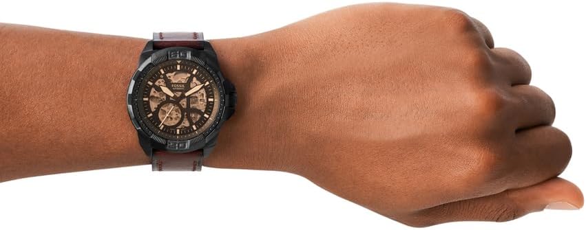 Thumbnail 1 de Fossil Montre Bronson Automatique en Acier Inoxydable pour Homme ME3218