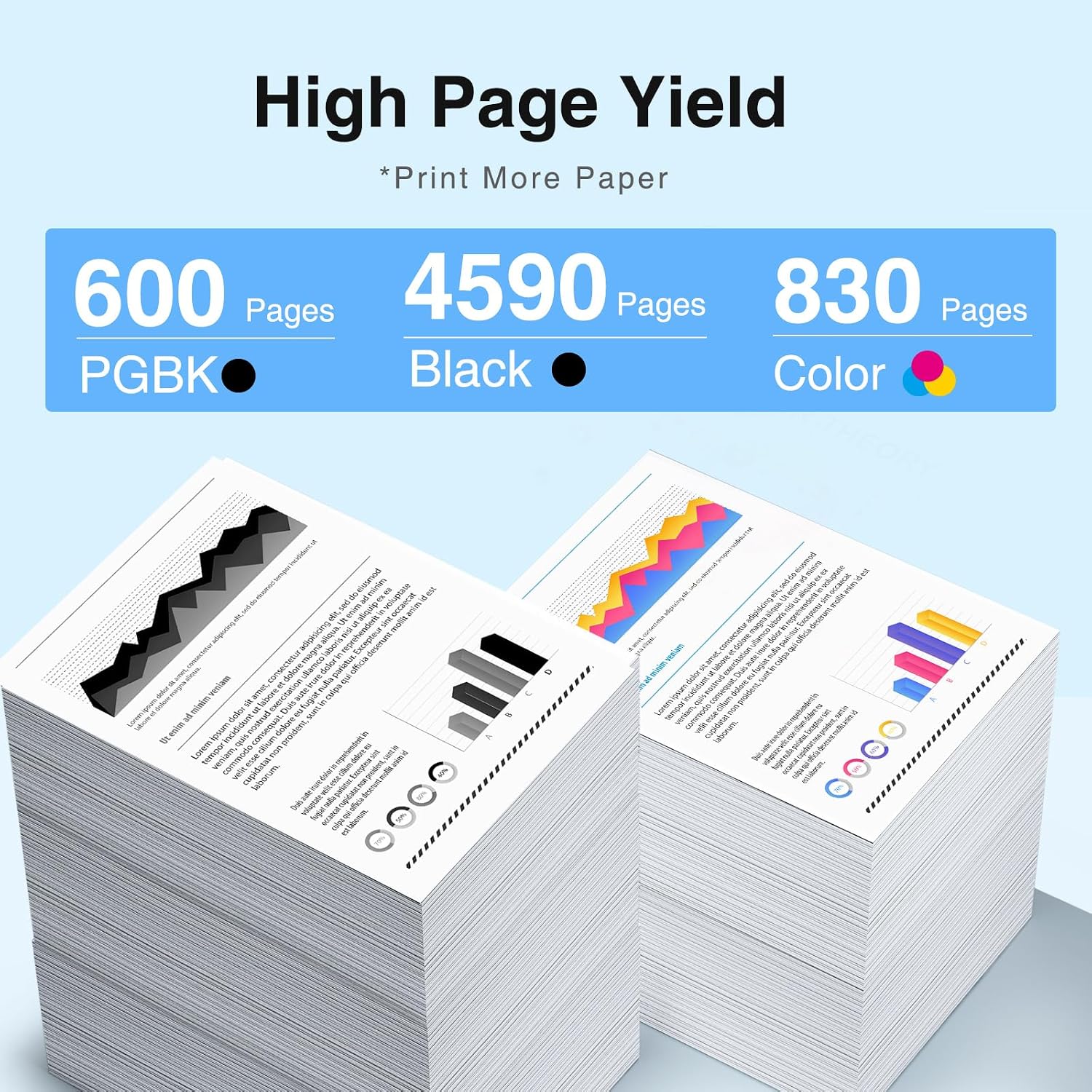 Detalle de Starink 580XXL & CLI-581XXL Compatible Ink Cartridges (5 Pack) for Canon 580/581