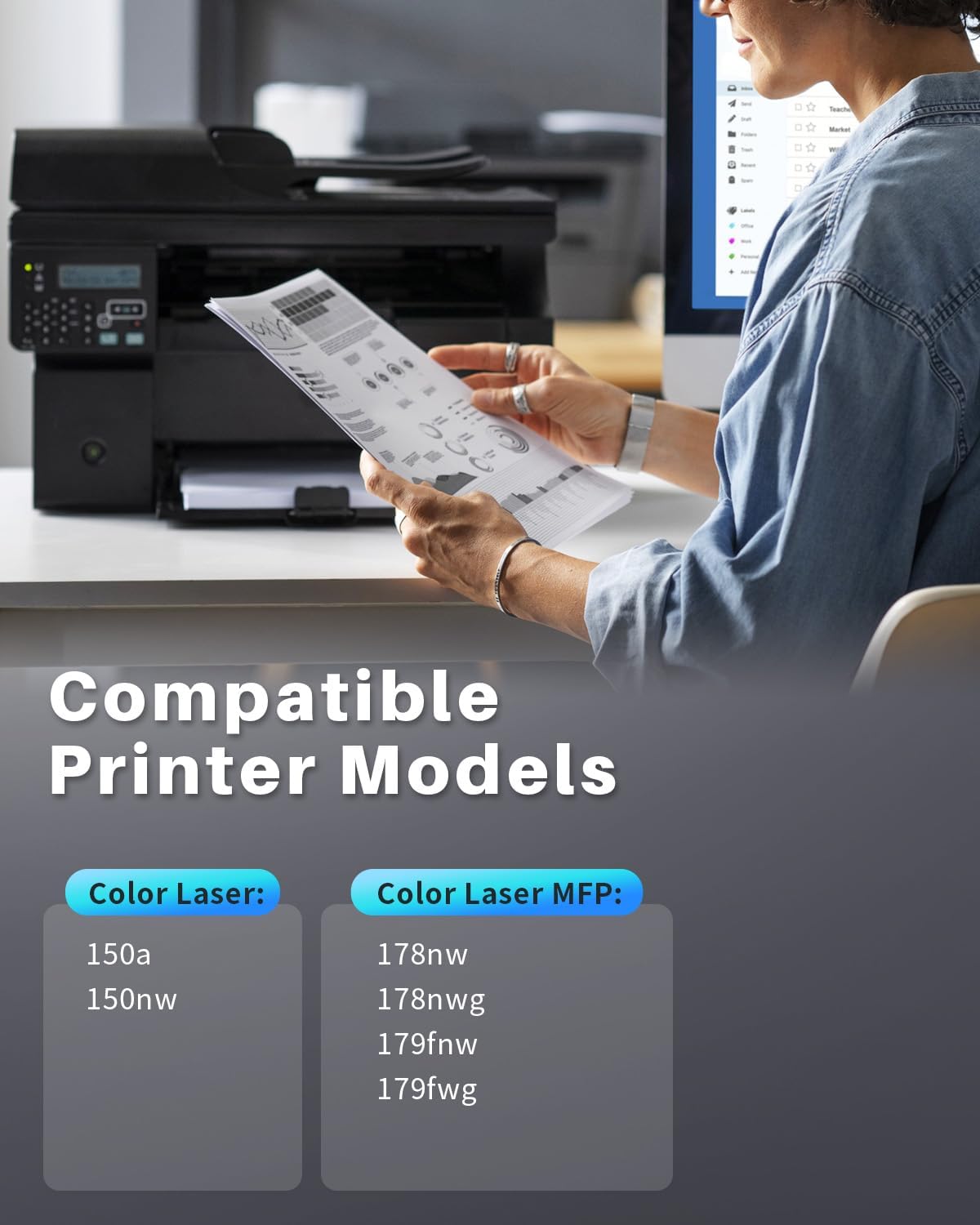Detalle 2 de INK4U 117A W2070A toner nero 1-Pack