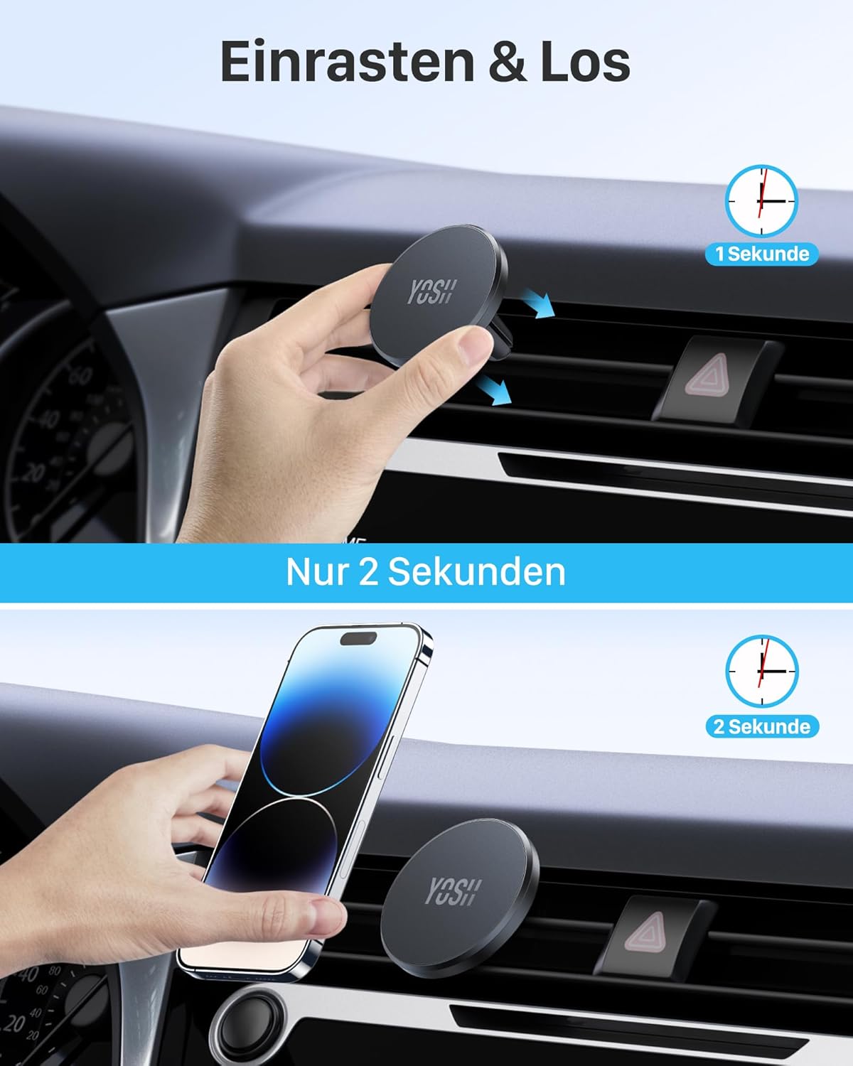 Thumbnail 3 de YOSH MagSafe Autohalterung 35 N 📱
