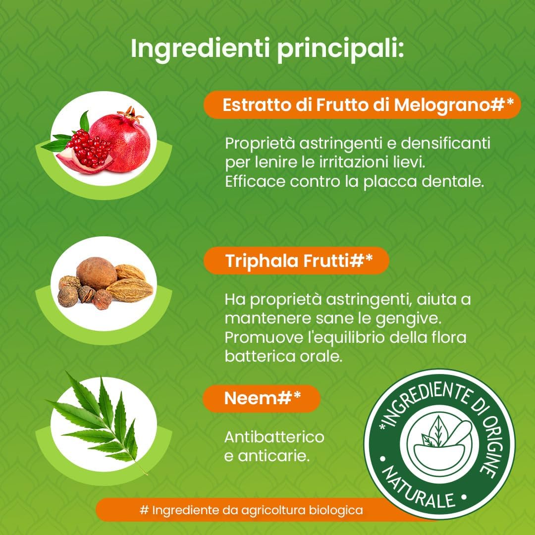 Thumbnail 3 de Himalaya Botanique Neem e Melograno Dentifricio – 75 ml, senza fluoro, EcoCert Cosmos Natural