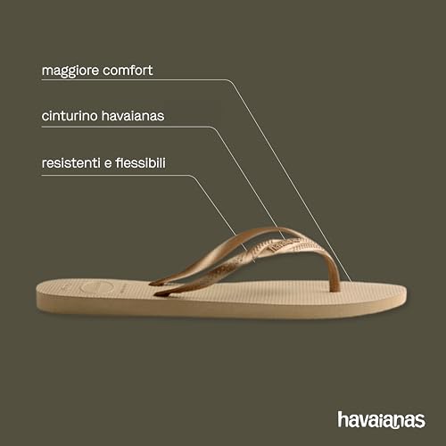 Thumbnail 3 de Havaianas Fantasia:Infradito da Donna, Comfort, Design Moderno e Cinturini Metallici Incrociati