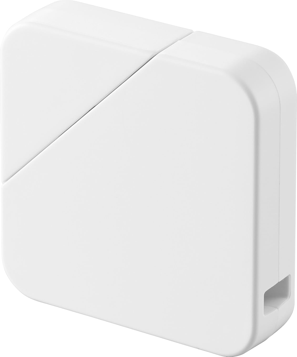 Detalle de 山崎実業 tower 1351 マグネット式セラミック段ボールカッター ホワイト W4.7×D1.2×H4.7cm