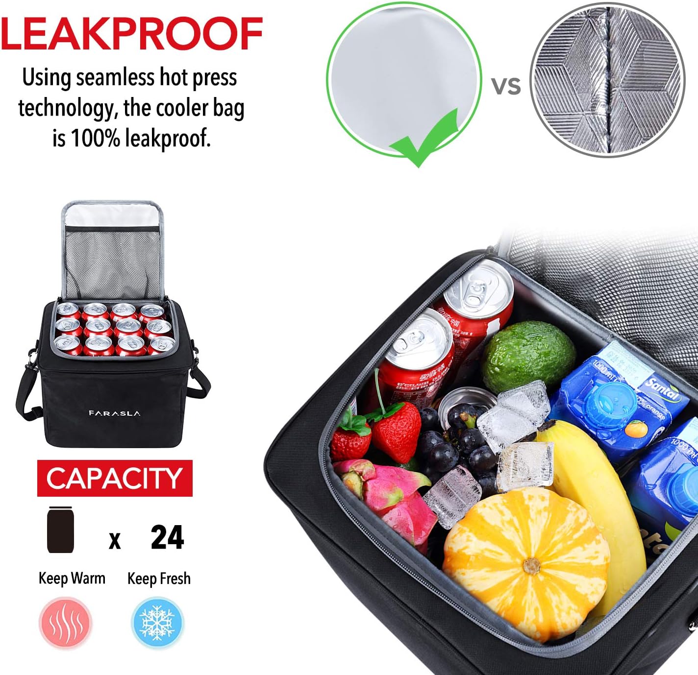 Thumbnail 2 de Farasla Trunk Organizer with Cooler Bag