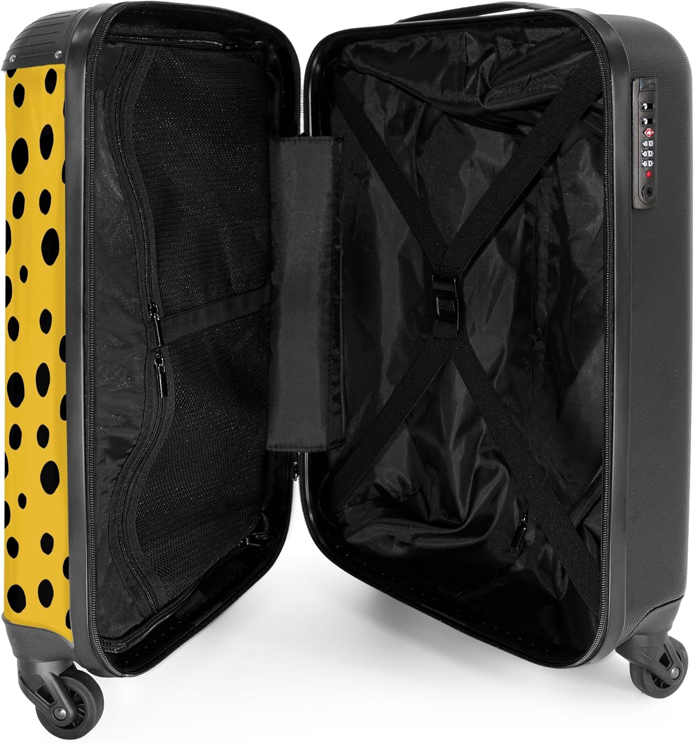 Thumbnail 3 de NoBoringSuitcases.com Cartucce – Valigia rigida da cabina 55x40x20 cm, 4 ruote, lucchetto TSA