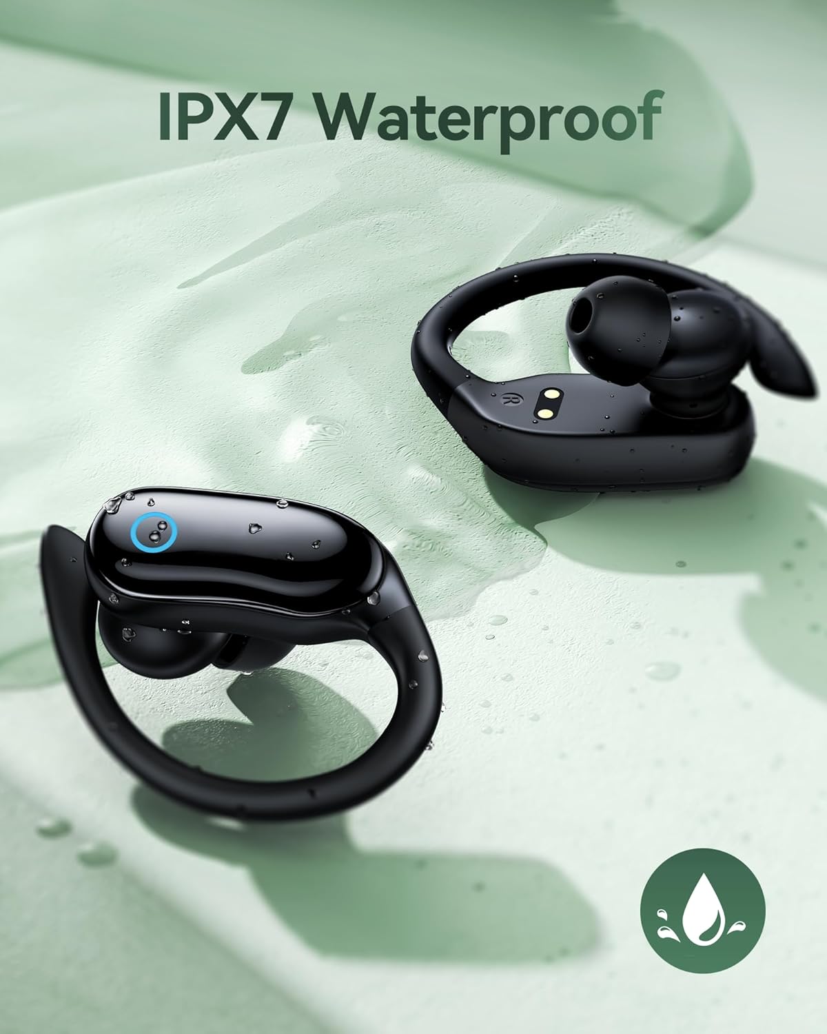 Thumbnail 4 de GNMN V7: True Wireless ANC Ear Buds with Dual Battery Display and IPX7 Sport-Rated Design