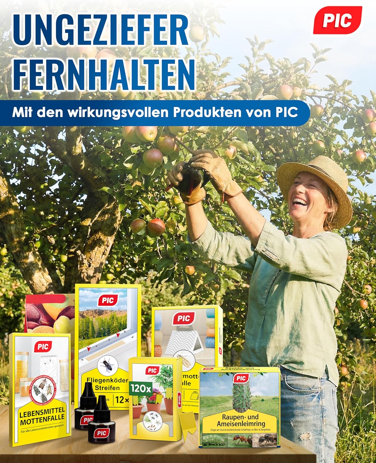 Thumbnail 6 de PIC Leimringe für Obstbäume – selbstklebender Baumleimring (10 m) gegen Ameisen & Frostspanner