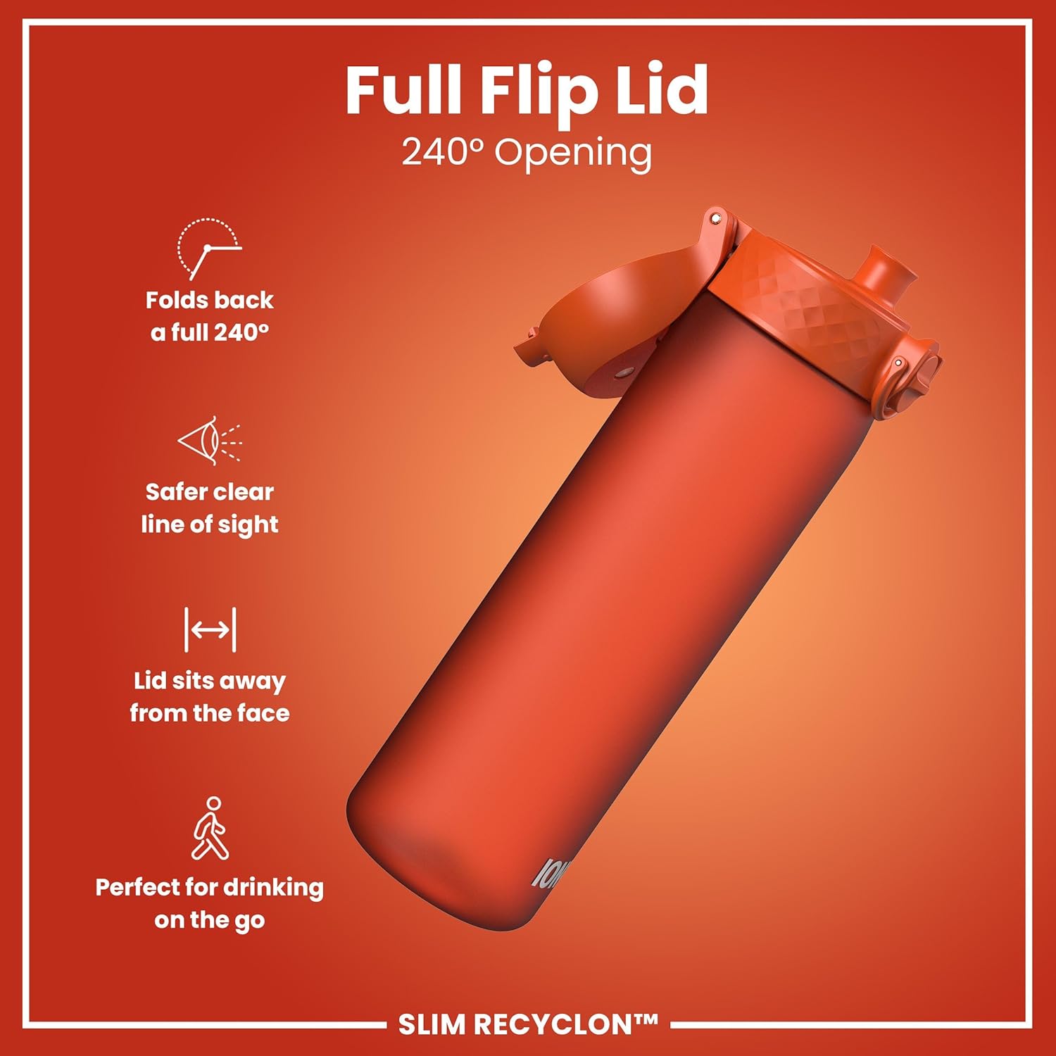 Thumbnail 3 de Ion8 500 ml/18 oz Water Bottle – Leak Proof, BPA Free & Dishwasher Safe