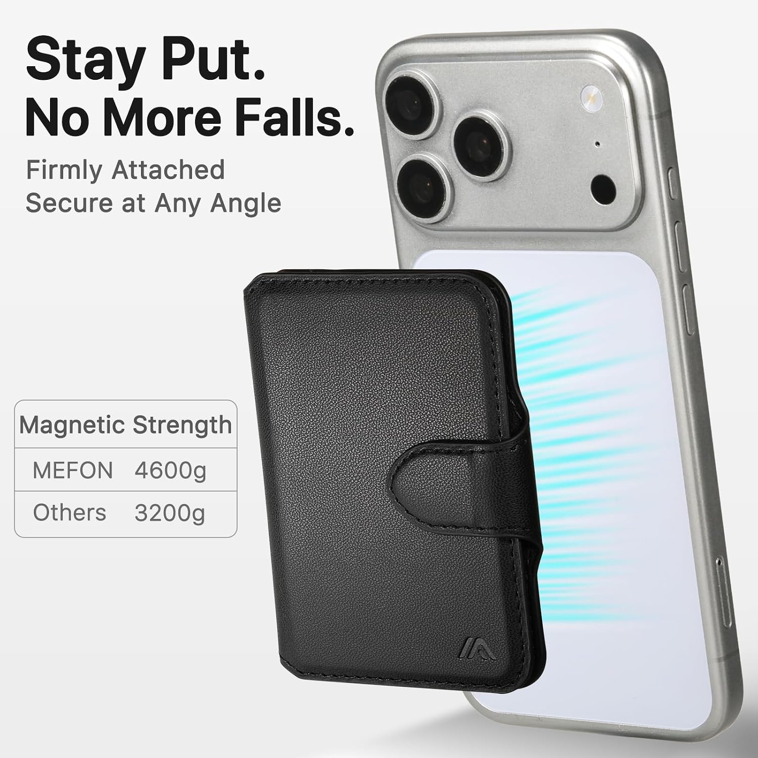 Detalle de MEFON MagSafe Wallet 5-8 Card Holder