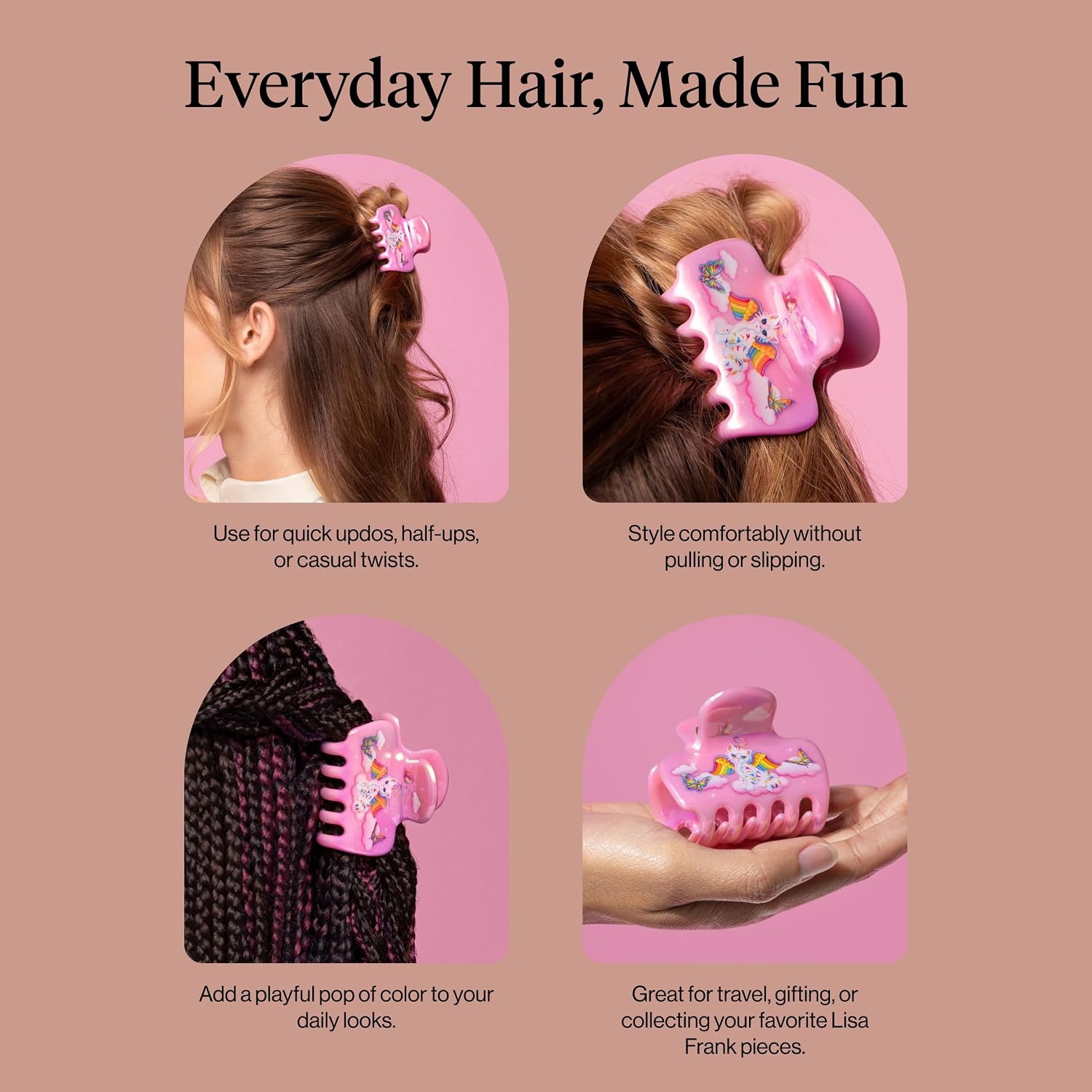 Thumbnail 6 de Lisa Frank x Kitsch Cloud Hair Clip đâ