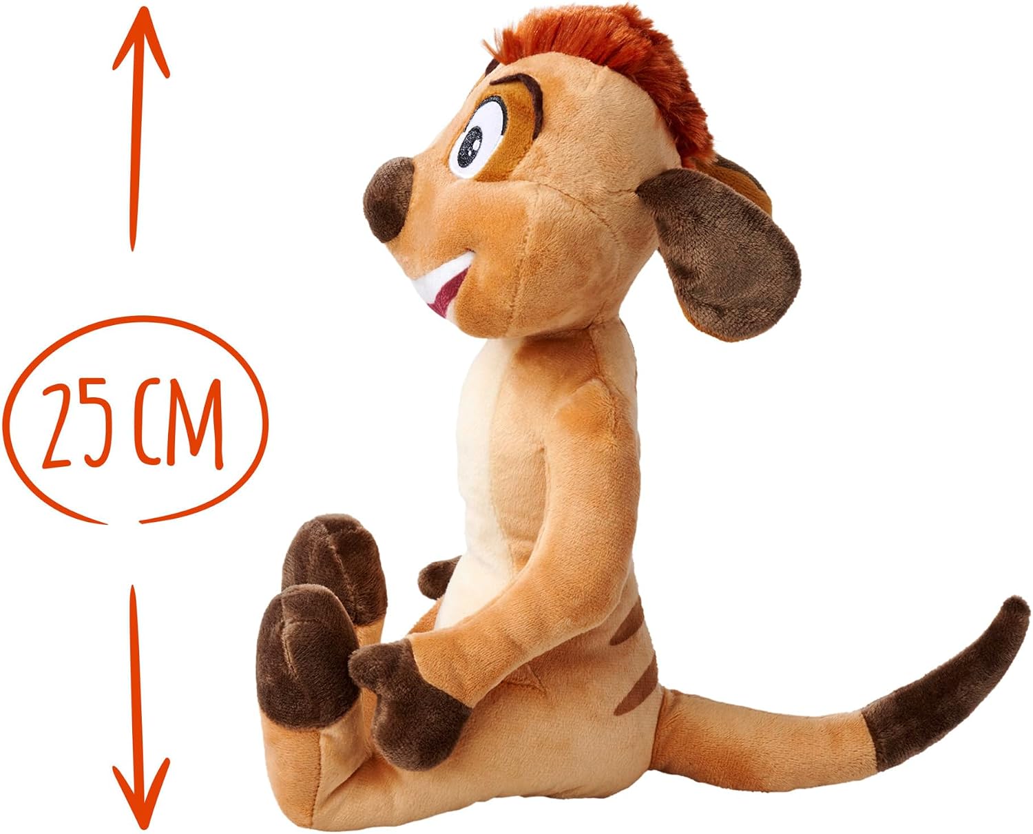 Thumbnail 1 de Simba Disney Rey León Timón Peluche 25 cm Oficial