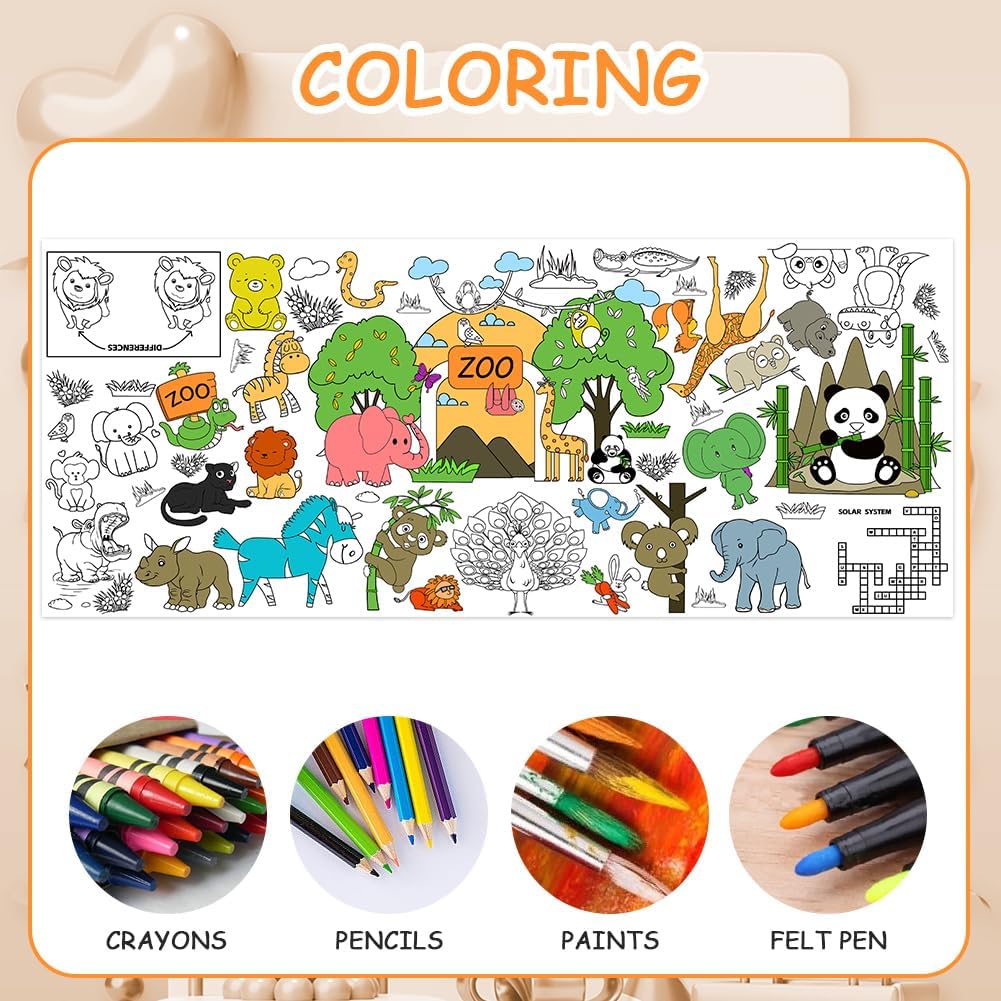 Thumbnail 2 de AYESY Papier-Tischdecke 183×76 cm 🎨