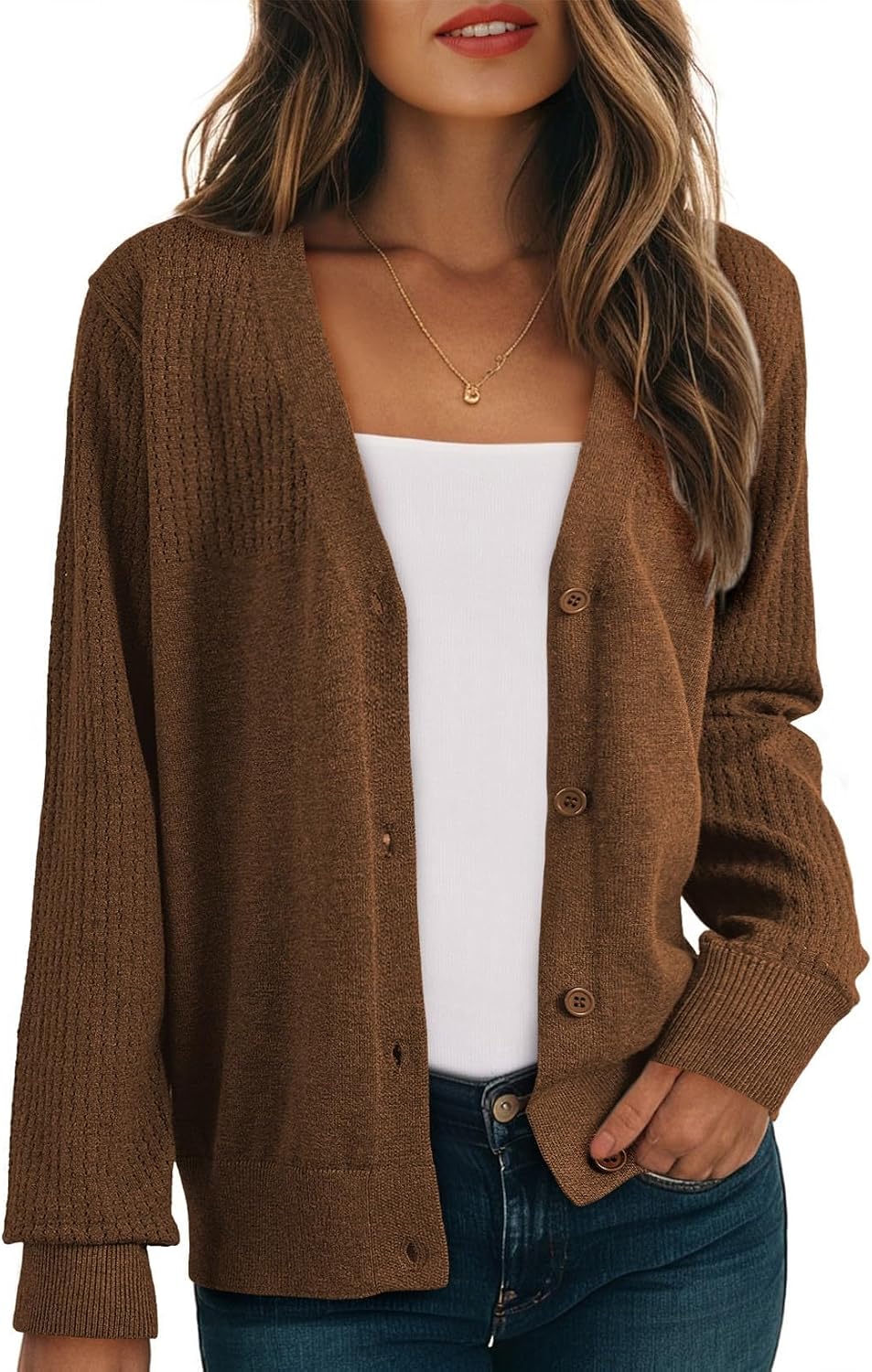 Thumbnail 6 de Dokotoo Women's Cardigan, Wool Blend