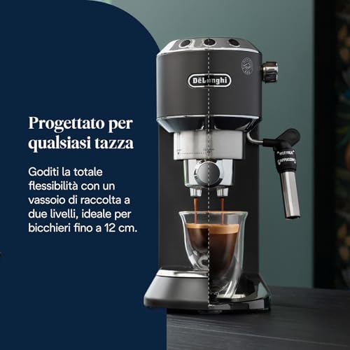 Thumbnail 6 de De’Longhi Dedica Style EC685.BK: espresso a pompa compatto e versatile