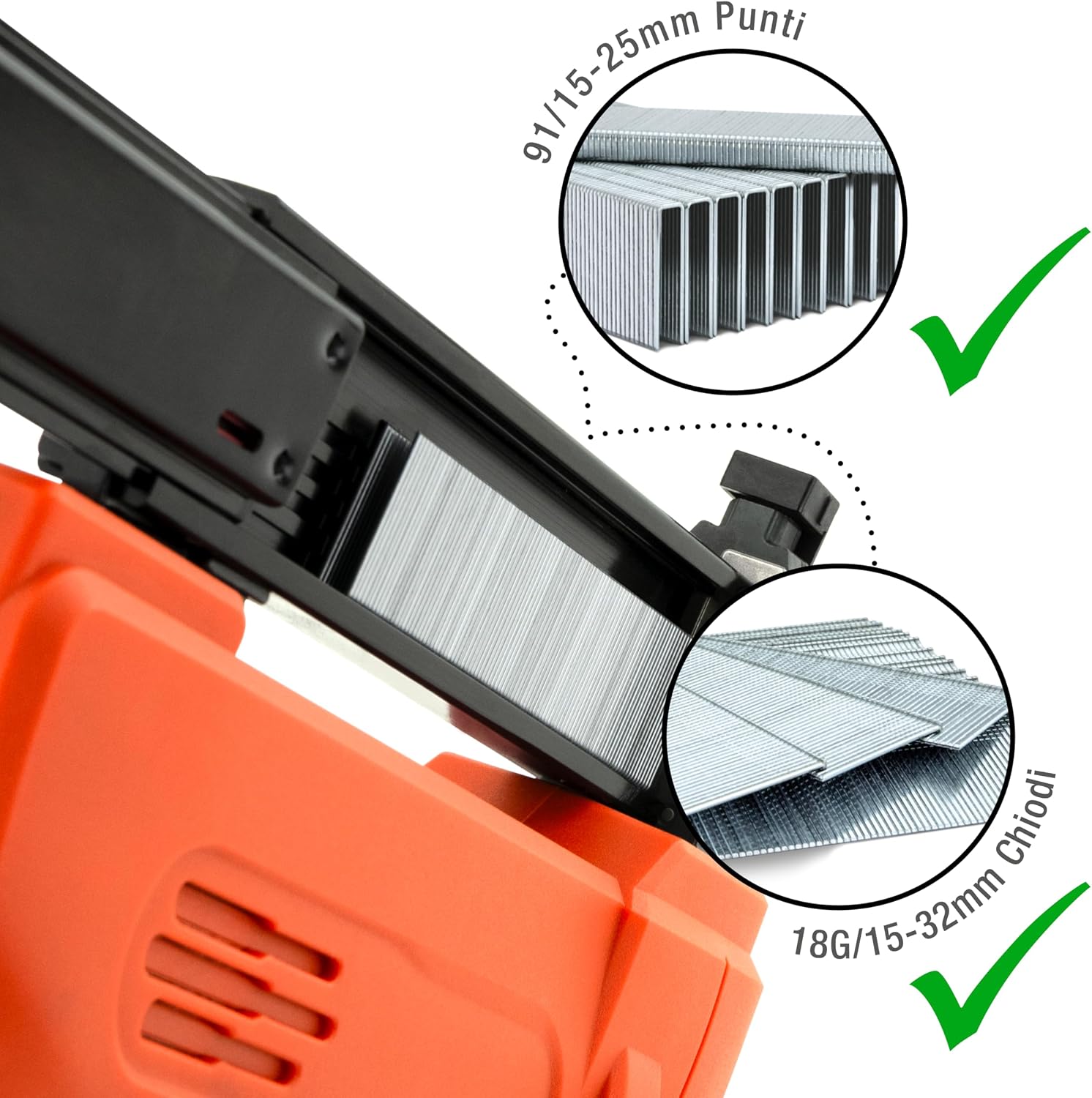 Thumbnail 2 de Tacwise 1701 Master Nailer 191 – akumulatorowy zszywacz i gwoździarka 20 V