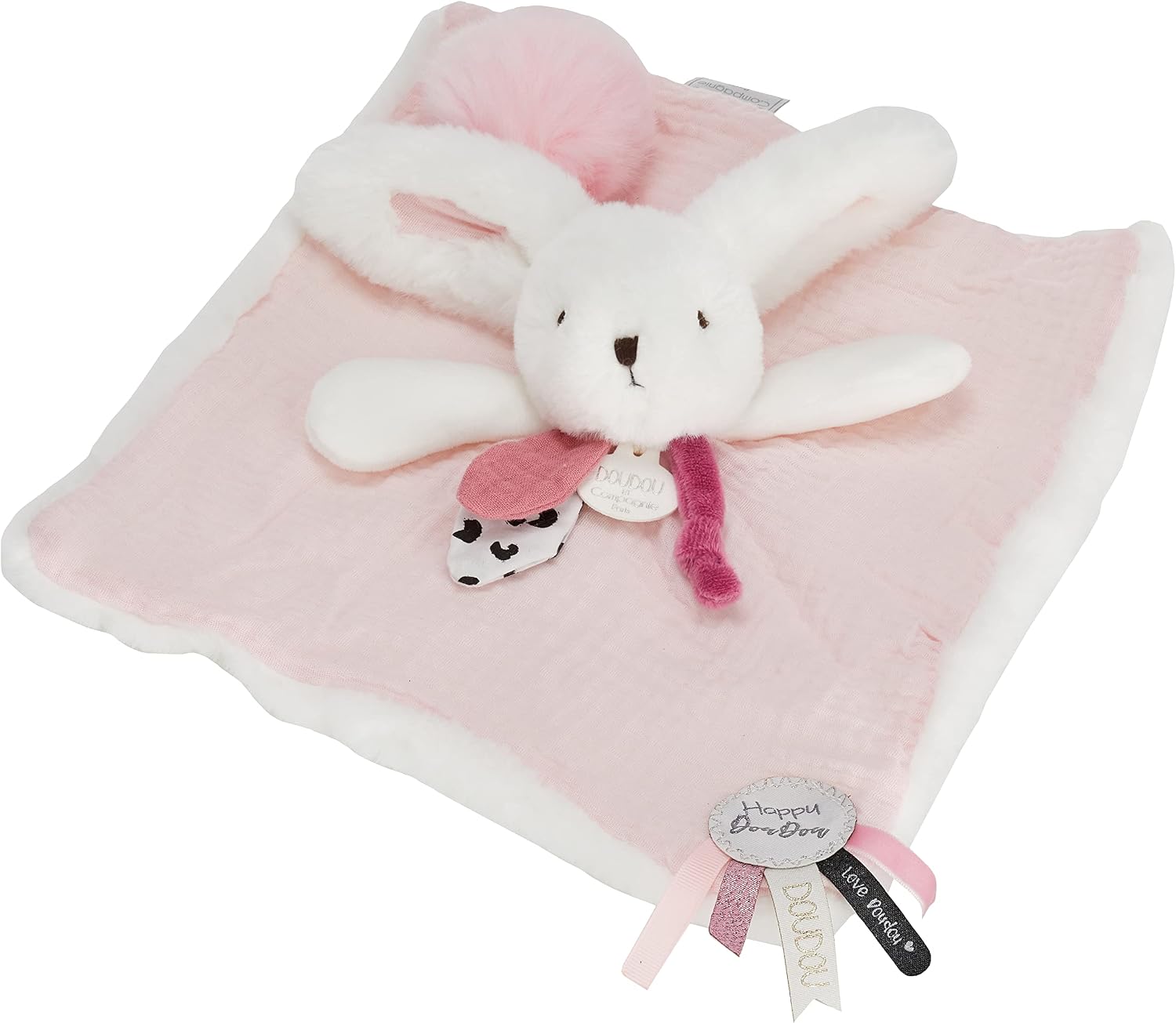 Detalle de Doudou et Compagnie Lapin Happy Blush