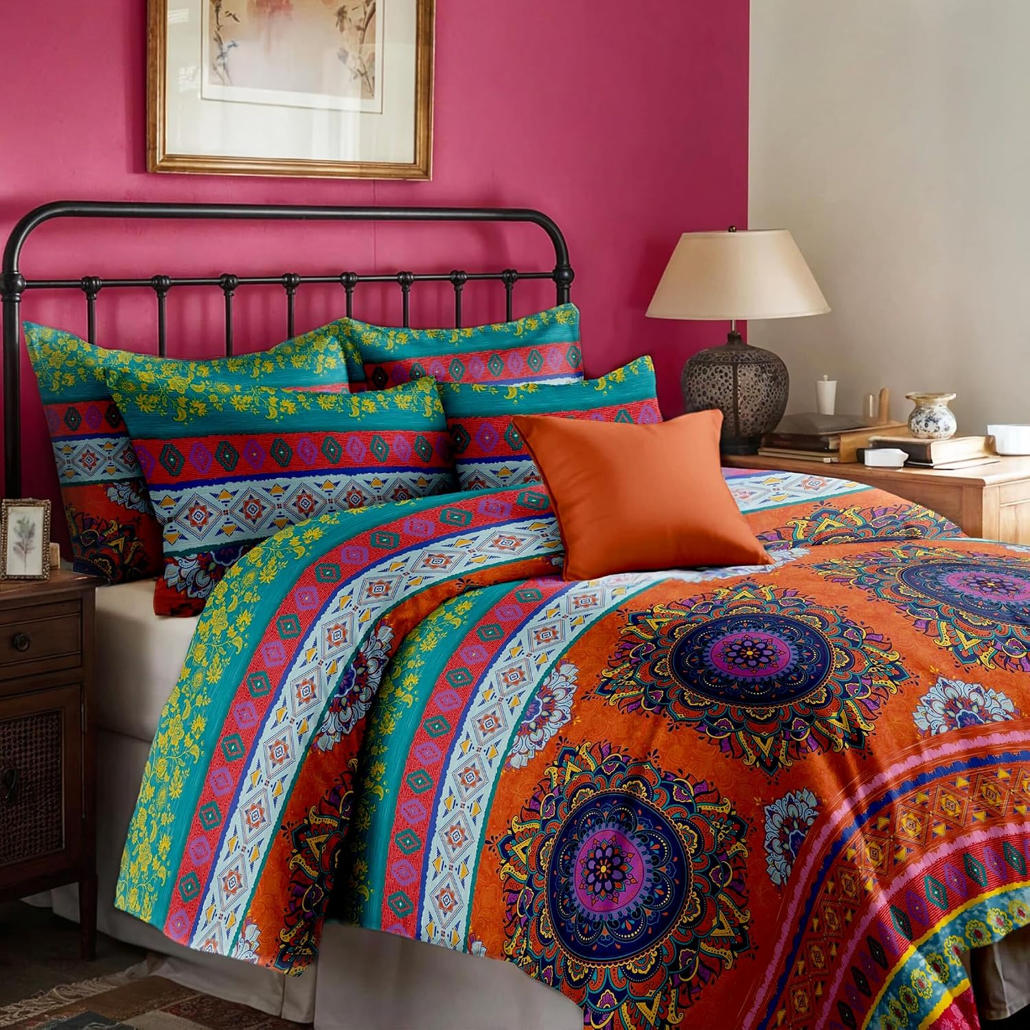 Thumbnail 6 de Dreamzie Housse de Couette 200x200 cm Mandala