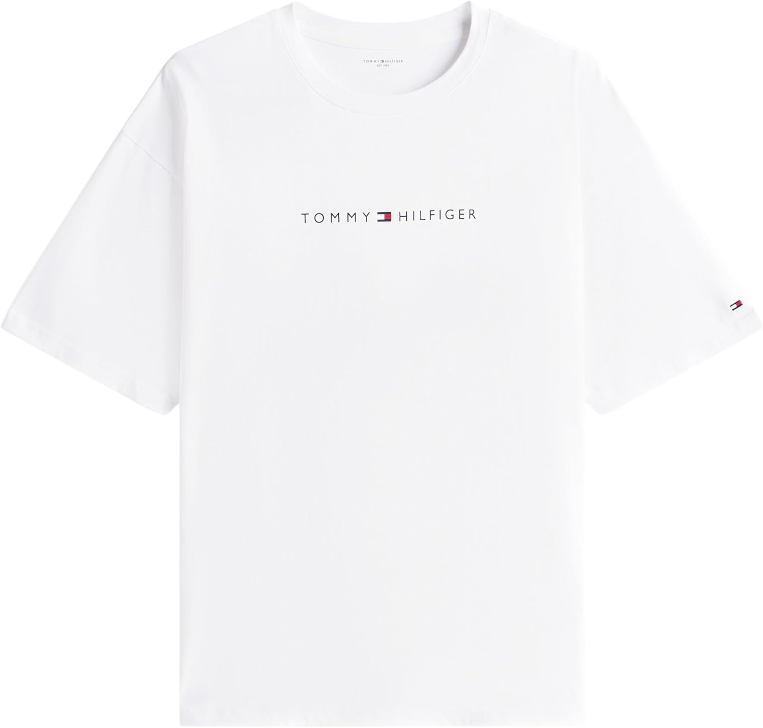 Thumbnail 4 de Tommy Hilfiger Herren T-Shirt Kurzarm Logo mit Rundhalsausschnitt – klare Wahl für lässige Outfits