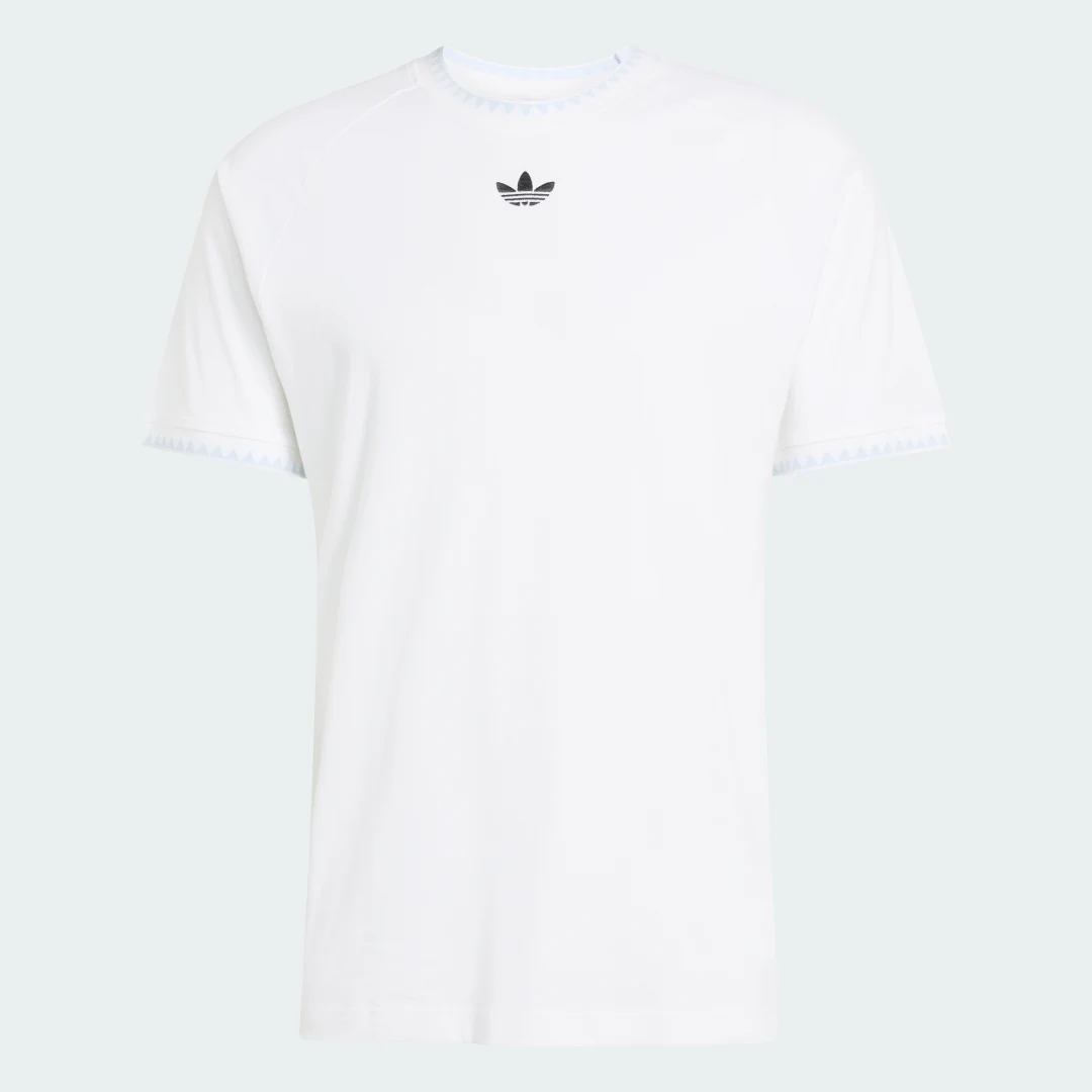 Thumbnail 3 de Camiseta con cuello de tejido técnico Chest Stripes de Adidas